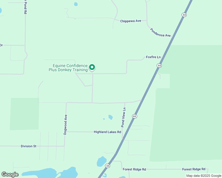 map of restaurants, bars, coffee shops, grocery stores, and more near 32849 Highway 44 in DeLand