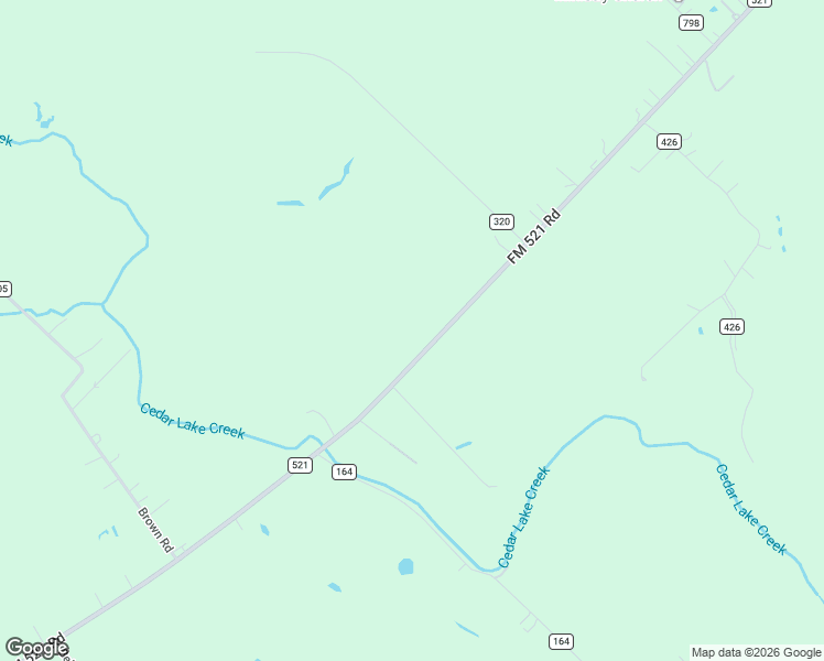 map of restaurants, bars, coffee shops, grocery stores, and more near 10501 Farm to Market Road 521 in Brazoria