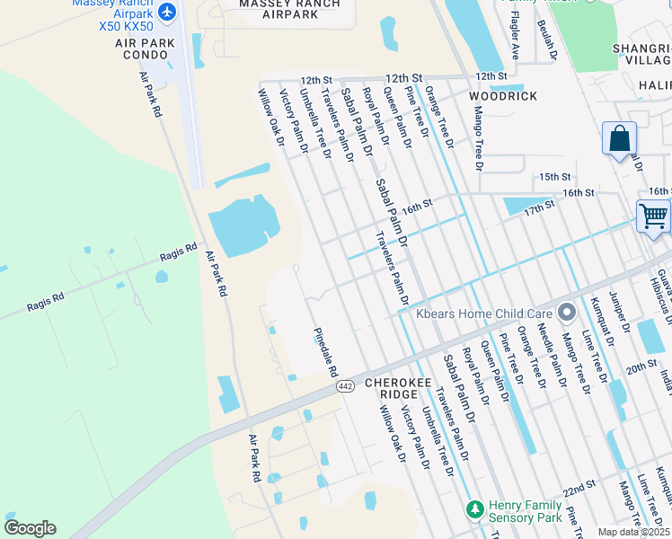 map of restaurants, bars, coffee shops, grocery stores, and more near 1621 Willow Oak Drive in Edgewater