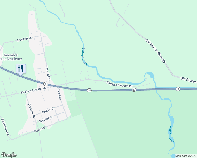 map of restaurants, bars, coffee shops, grocery stores, and more near 5923 Stephen F Austin Road in Freeport