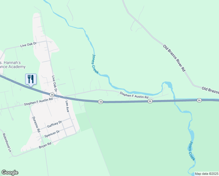 map of restaurants, bars, coffee shops, grocery stores, and more near 5923 South F Austin in Freeport