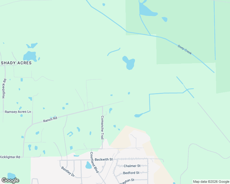 map of restaurants, bars, coffee shops, grocery stores, and more near 2840 Ranch Road in Lake Helen