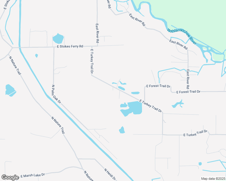 map of restaurants, bars, coffee shops, grocery stores, and more near 7499 North Keller Point in Hernando