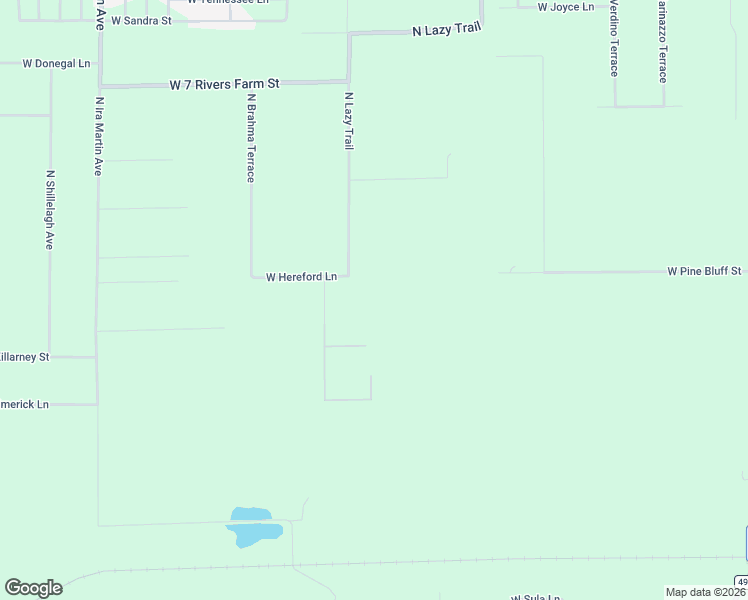 map of restaurants, bars, coffee shops, grocery stores, and more near 761 North Lazy Trail in Crystal River