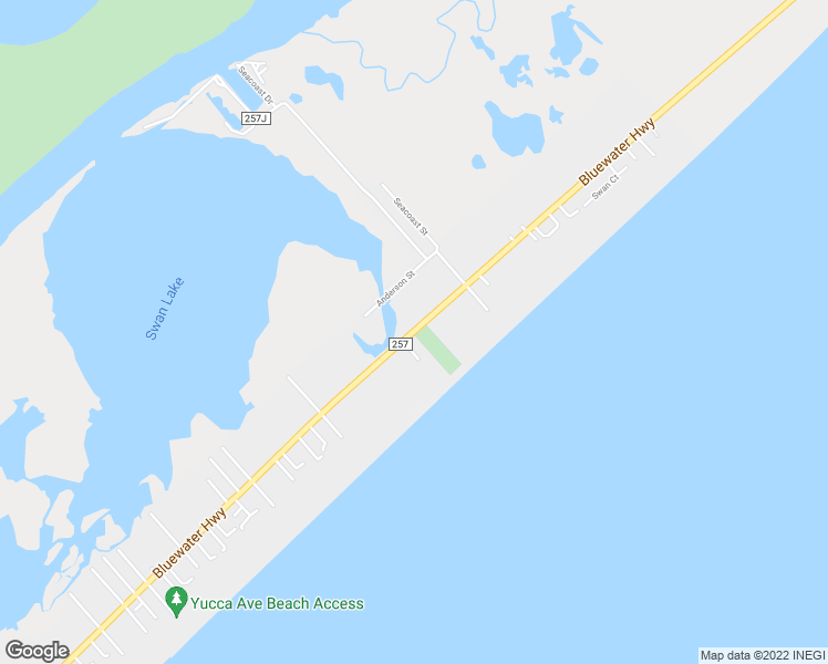 map of restaurants, bars, coffee shops, grocery stores, and more near 2210 Bluewater Highway in Surfside Beach