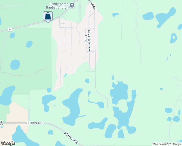 map of restaurants, bars, coffee shops, grocery stores, and more near 25160 Southeast 172nd Street in Umatilla