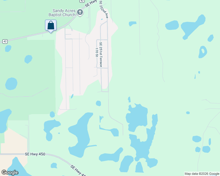 map of restaurants, bars, coffee shops, grocery stores, and more near 25160-25210 Southeast 172nd Avenue in Umatilla