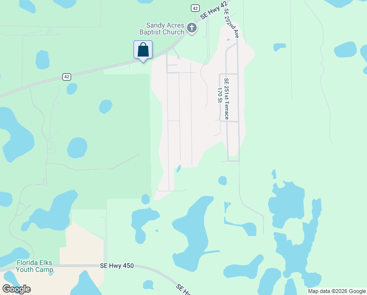 map of restaurants, bars, coffee shops, grocery stores, and more near 17120 Southeast 249th Terrace in Umatilla