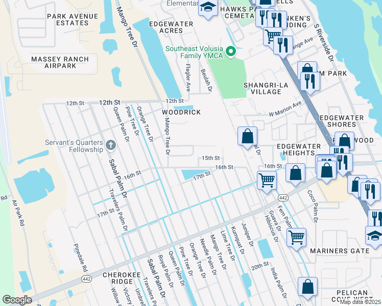 map of restaurants, bars, coffee shops, grocery stores, and more near 1203 Bond Street in Edgewater