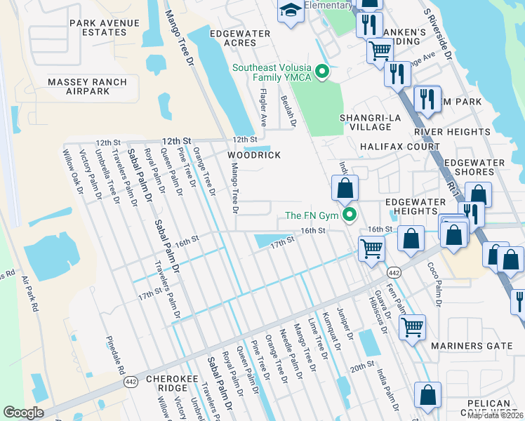 map of restaurants, bars, coffee shops, grocery stores, and more near 1205 Bond Street in Edgewater