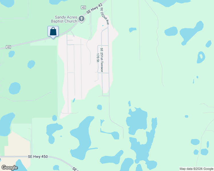 map of restaurants, bars, coffee shops, grocery stores, and more near 17100 Southeast 252nd Avenue in Umatilla