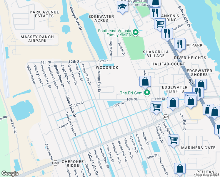 map of restaurants, bars, coffee shops, grocery stores, and more near 1205 Bond Street in Edgewater