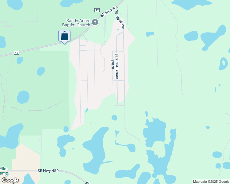 map of restaurants, bars, coffee shops, grocery stores, and more near 17100 Southeast 251st Terrace in Umatilla