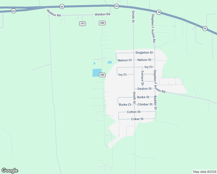 map of restaurants, bars, coffee shops, grocery stores, and more near 709 County Road 486 in Jones Creek