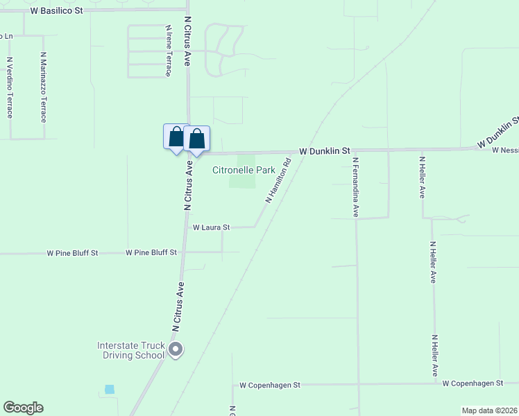 map of restaurants, bars, coffee shops, grocery stores, and more near 7790 North Hamilton Road in Dunnellon