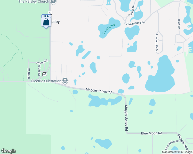 map of restaurants, bars, coffee shops, grocery stores, and more near in Paisley