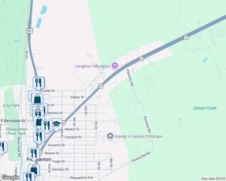 map of restaurants, bars, coffee shops, grocery stores, and more near 60 Wisdom Road in Pleasanton