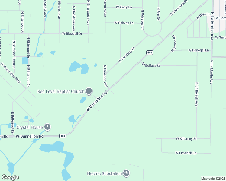 map of restaurants, bars, coffee shops, grocery stores, and more near 10869 West Heath Court in Crystal River