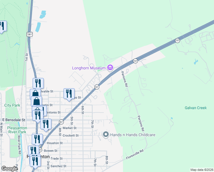 map of restaurants, bars, coffee shops, grocery stores, and more near 60 Wisdom Road in Pleasanton