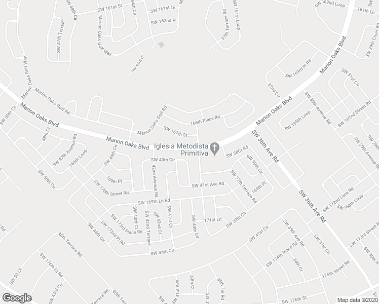 map of restaurants, bars, coffee shops, grocery stores, and more near 461 Marion Oaks Boulevard in Ocala