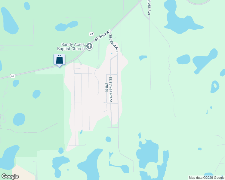 map of restaurants, bars, coffee shops, grocery stores, and more near 16865 Southeast 251st Terrace in Umatilla