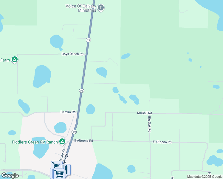 map of restaurants, bars, coffee shops, grocery stores, and more near 19128 Clayton Trail in Altoona