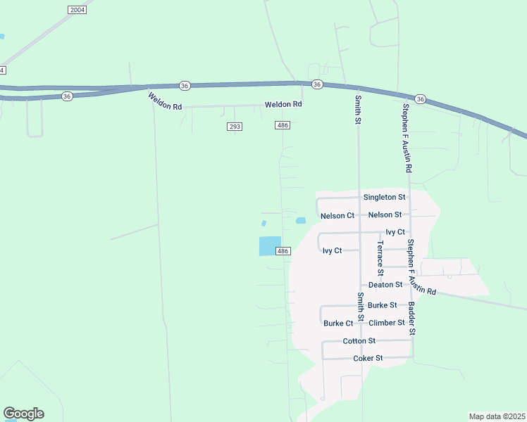 map of restaurants, bars, coffee shops, grocery stores, and more near 510 County Road 486 in Freeport