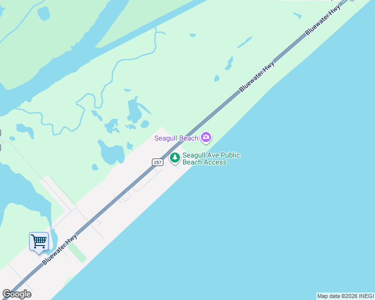 map of restaurants, bars, coffee shops, grocery stores, and more near 2930 Bluewater Highway in Surfside Beach