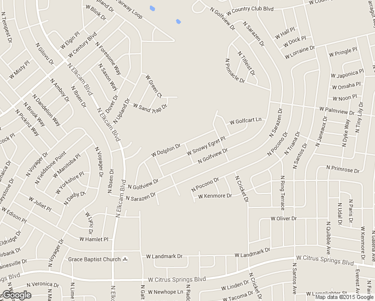 map of restaurants, bars, coffee shops, grocery stores, and more near 8016 North Tower Way in Citrus Springs
