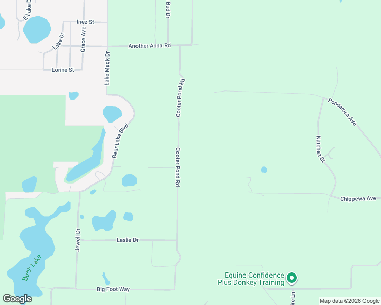 map of restaurants, bars, coffee shops, grocery stores, and more near 43430 Cooter Pond Road in DeLand