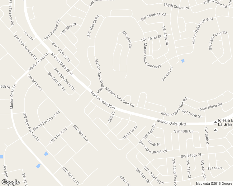 map of restaurants, bars, coffee shops, grocery stores, and more near 137 Marion Oaks Golf Road in Ocala