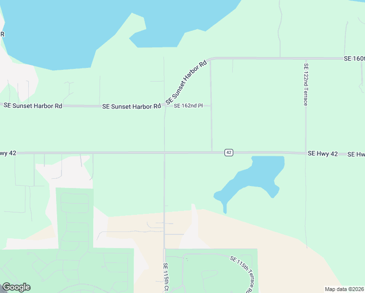 map of restaurants, bars, coffee shops, grocery stores, and more near 16455 Southeast 115th Avenue in Weirsdale