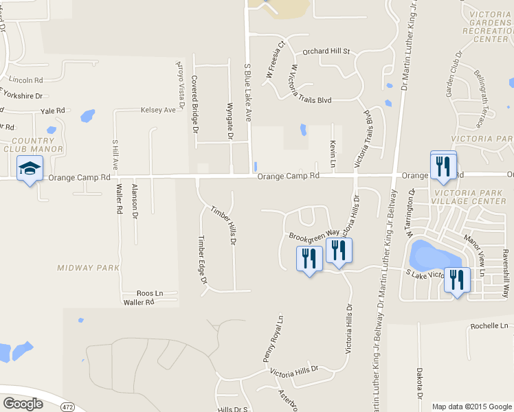 map of restaurants, bars, coffee shops, grocery stores, and more near 117 Curry Rise Court in DeLand