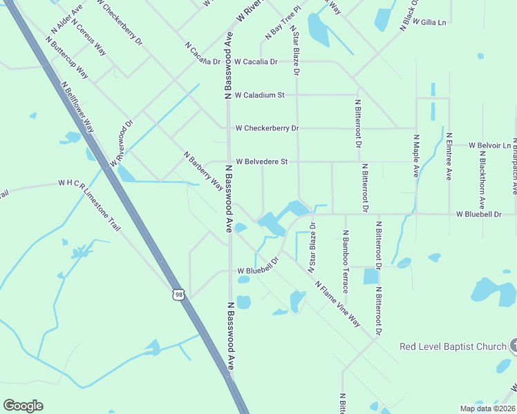 map of restaurants, bars, coffee shops, grocery stores, and more near 8400 North Desertrose Terrace in Crystal River