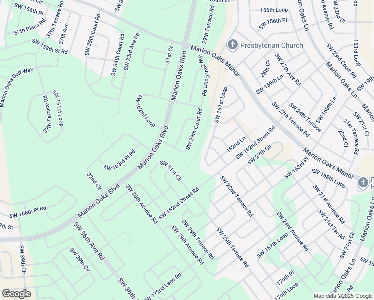 map of restaurants, bars, coffee shops, grocery stores, and more near 16165-16299 SW 29th Court Rd in Ocala