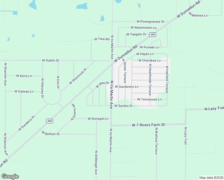 map of restaurants, bars, coffee shops, grocery stores, and more near 8419 North Ira Martin Avenue in Crystal River