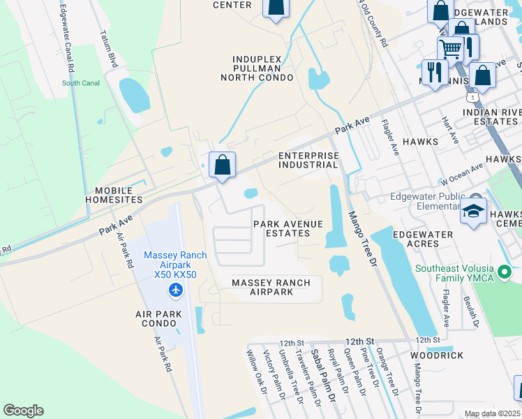 map of restaurants, bars, coffee shops, grocery stores, and more near 202 Wildwood Drive in Edgewater