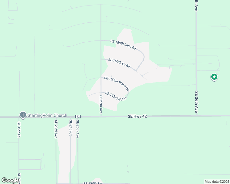 map of restaurants, bars, coffee shops, grocery stores, and more near 2845 Southeast 163rd Street Road in Summerfield