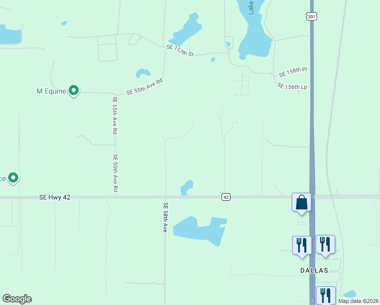 map of restaurants, bars, coffee shops, grocery stores, and more near in Marion County