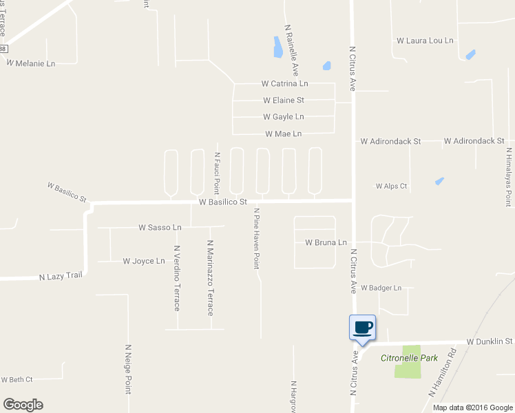 map of restaurants, bars, coffee shops, grocery stores, and more near 8511 North Pine Haven Point in Crystal River