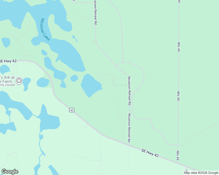map of restaurants, bars, coffee shops, grocery stores, and more near 27360 Southeast 162nd Place in Umatilla