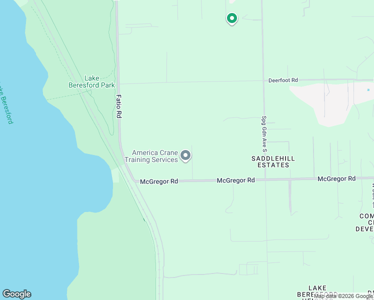 map of restaurants, bars, coffee shops, grocery stores, and more near 1420 McGregor Road in DeLand