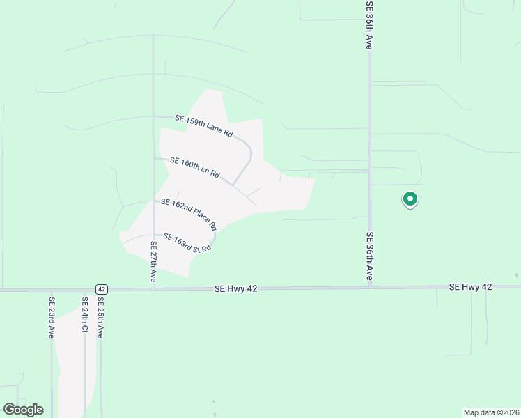 map of restaurants, bars, coffee shops, grocery stores, and more near 3100 Southeast 160th Lane Road in Summerfield