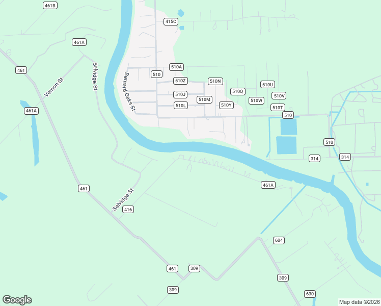 map of restaurants, bars, coffee shops, grocery stores, and more near 273 County Road 416 in Brazoria