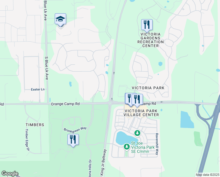 map of restaurants, bars, coffee shops, grocery stores, and more near 239 Laurel Point Court in DeLand