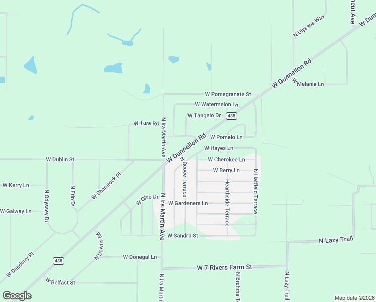 map of restaurants, bars, coffee shops, grocery stores, and more near 9811-9929 West Dunnellon Road in Crystal River