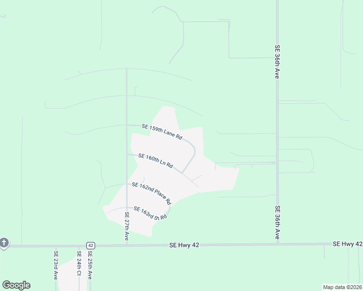 map of restaurants, bars, coffee shops, grocery stores, and more near 16040 Southeast 31st Court Road in Summerfield