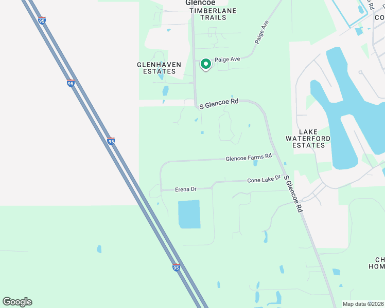 map of restaurants, bars, coffee shops, grocery stores, and more near 2545 Glencoe Farms Road in New Smyrna Beach