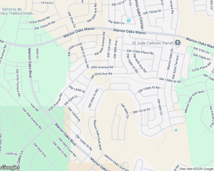 map of restaurants, bars, coffee shops, grocery stores, and more near 236 Marion Oaks Golf Way in Ocala