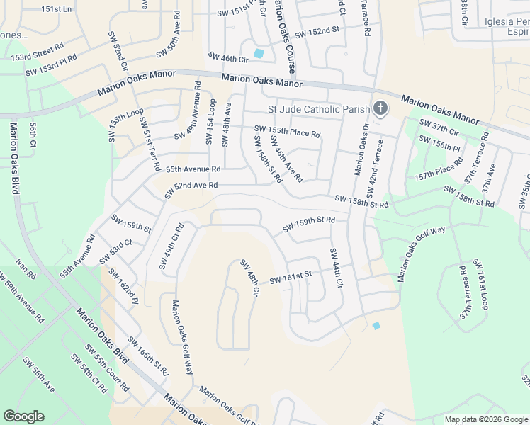 map of restaurants, bars, coffee shops, grocery stores, and more near 284 Marion Oaks Golf Way in Ocala
